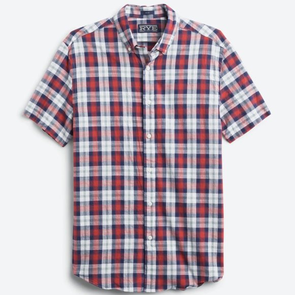 SUMMER PLAID SHORT SLEEVE SHIRTS (3) - Picture 5 of 9